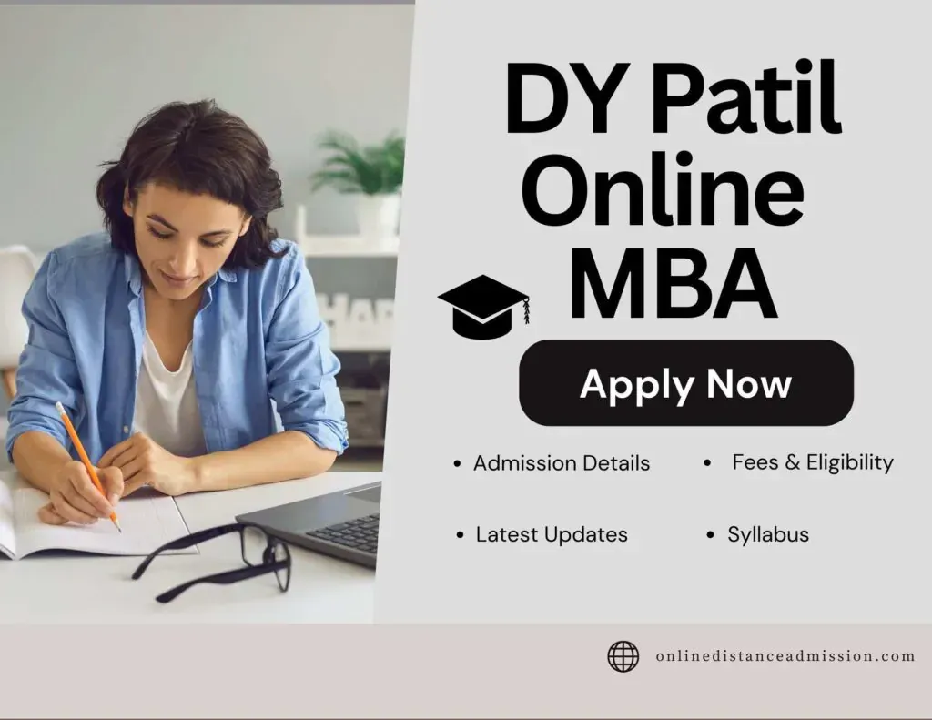 DY Patil Online MBA
