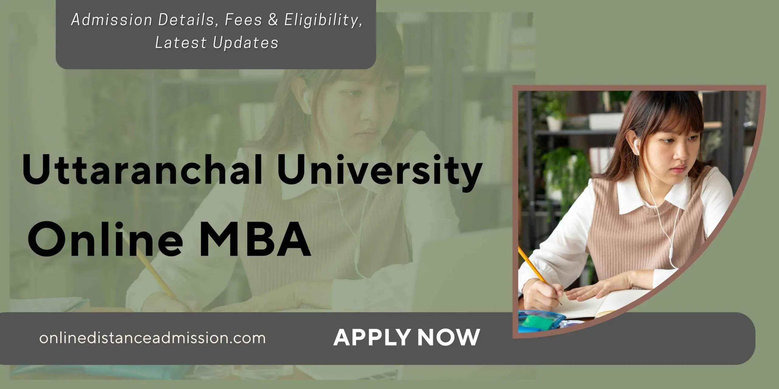 Uttaranchal University Online MBA